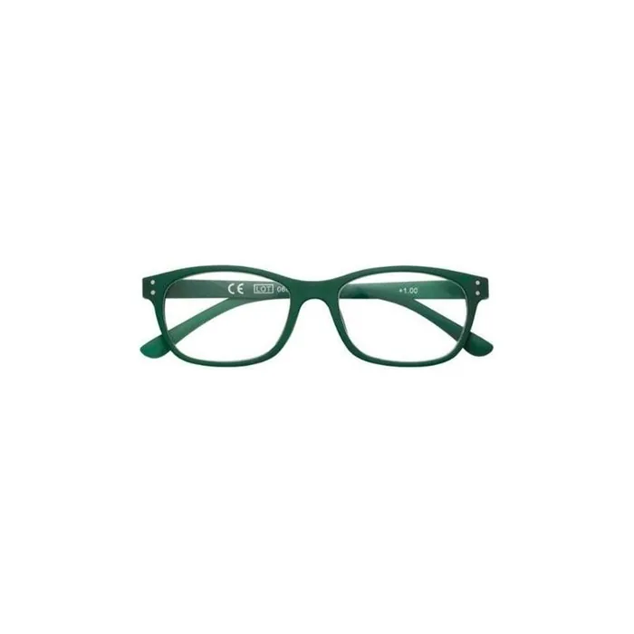 Zippo Unisex Reading Glasses Acetate Color: Green 31z-B27-Gre-200, +2.00