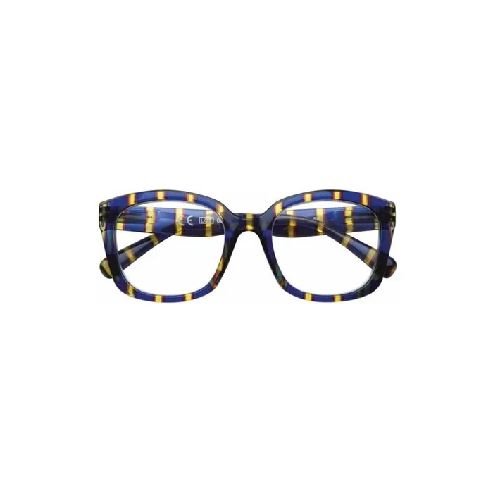 Zippo Reading Glasses Yellow Blue Stripes +1.00 to +3.50