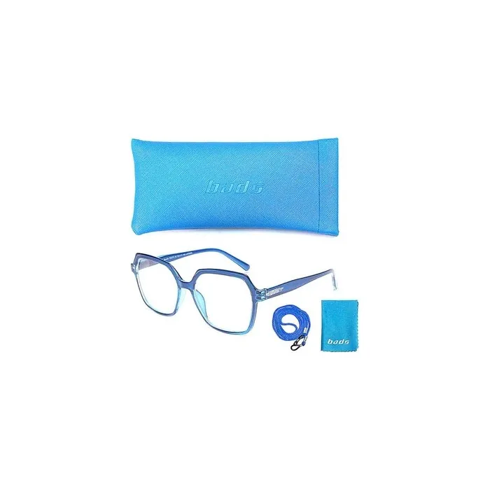BADS Reading Glasses Model 272 Blue Color +2.00