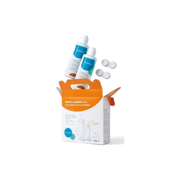 Sensovis Contact Lens Solution Single Solution 360ml + 100ml Travel Size