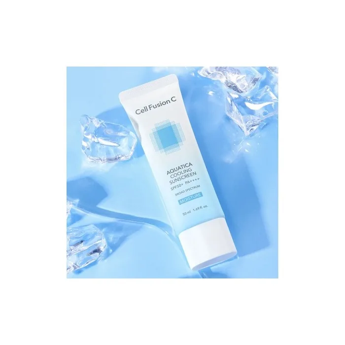 Cell Fusion c - Aquatica Cooling Sunscreen 2025 Version - 50 ml
