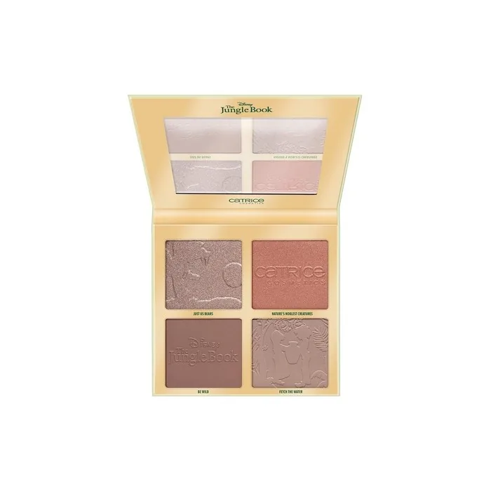 Catrice Disney The Jungle Book Face Palette Contouring Palette 020 Multicolor 4 Colors Defining Natural Radiant Vegan Oil-Free Alcohol-Free Paraben-Free 22g