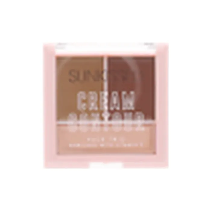 Sunkissed Cream Contour Face Trio Palette Enriched with Vitamin E