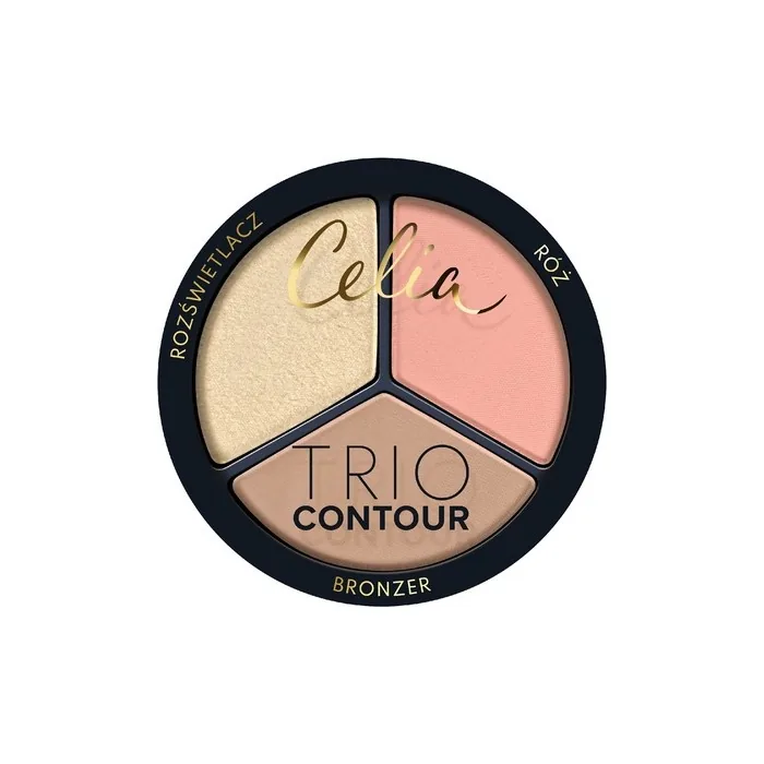 Celia Trio Contour Face Contouring Powder Set 02 8g