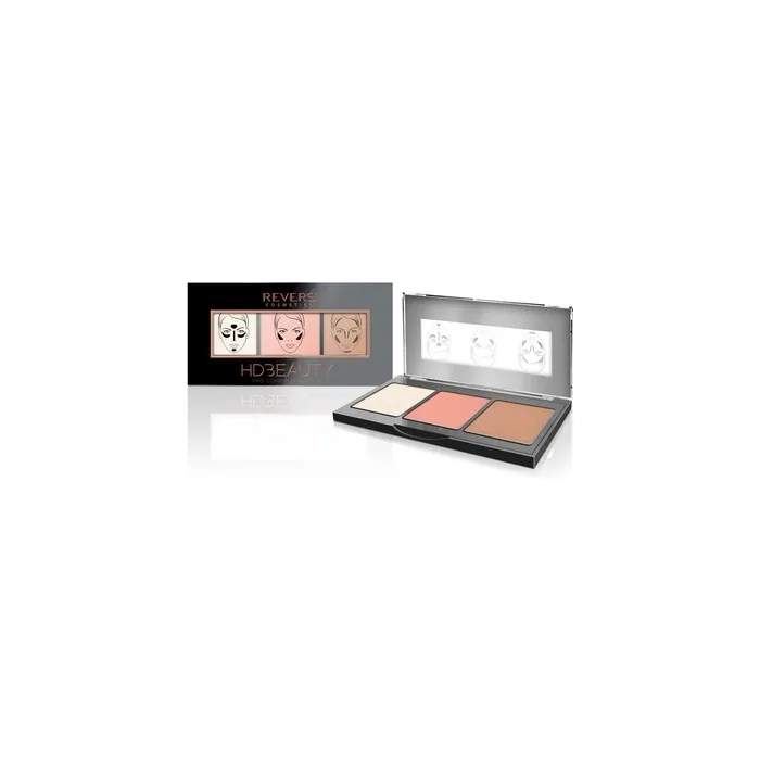 Revers Hd Beauty Pro Contour Palette No 2 Perfect For Contouring And Highlighting