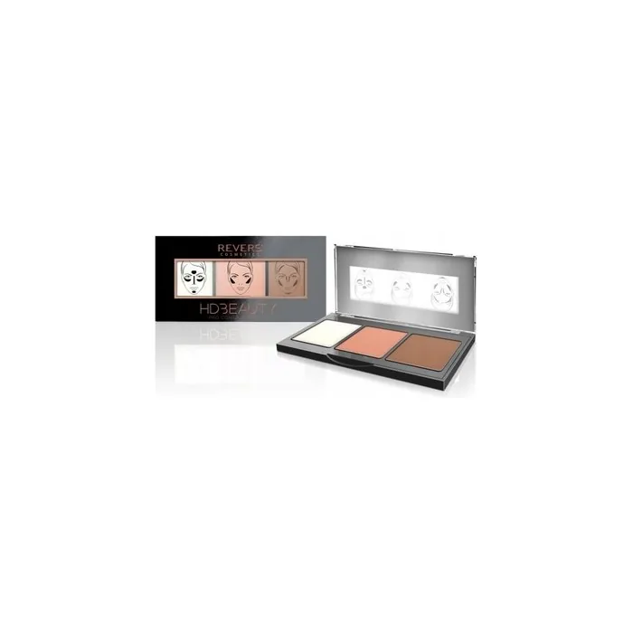Revers Hd Beauty Pro Contour Palette No 4 Perfect For Contouring And Highlighting