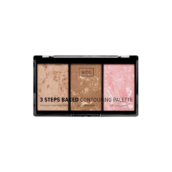 Wibo Wibo3 Steps Baked Contouring Palette 10g
