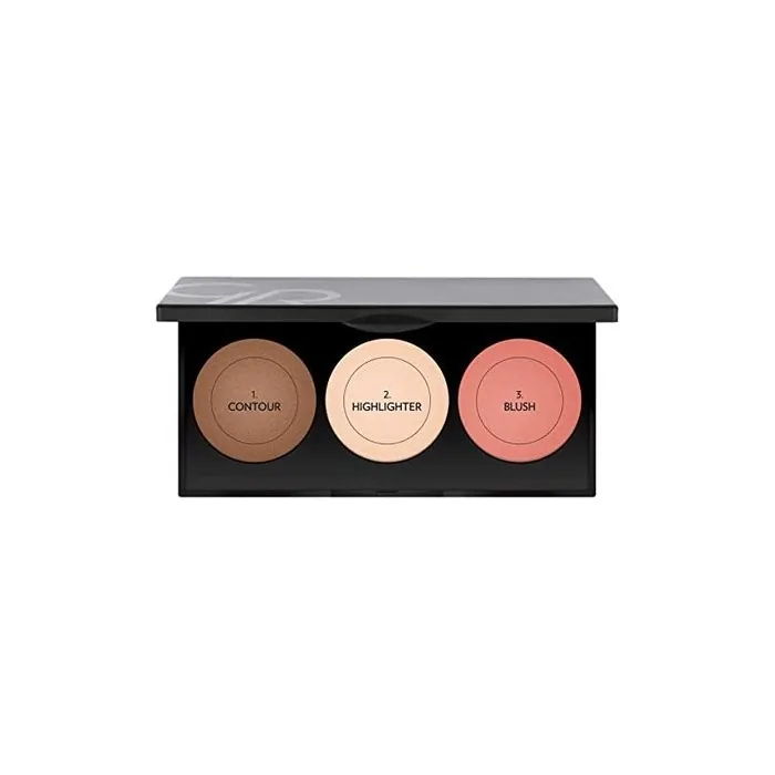 Golden Rose Metals Sculpting Palette Metallic Face Modeling Palette