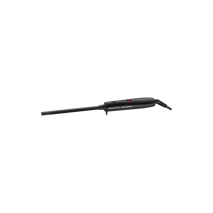 Rowenta x Karl Lagerfeld CF311L Curls Forever Curling Iron 10mm Diameter 180°C Keratin & Glow Coating Black/Red - New Design