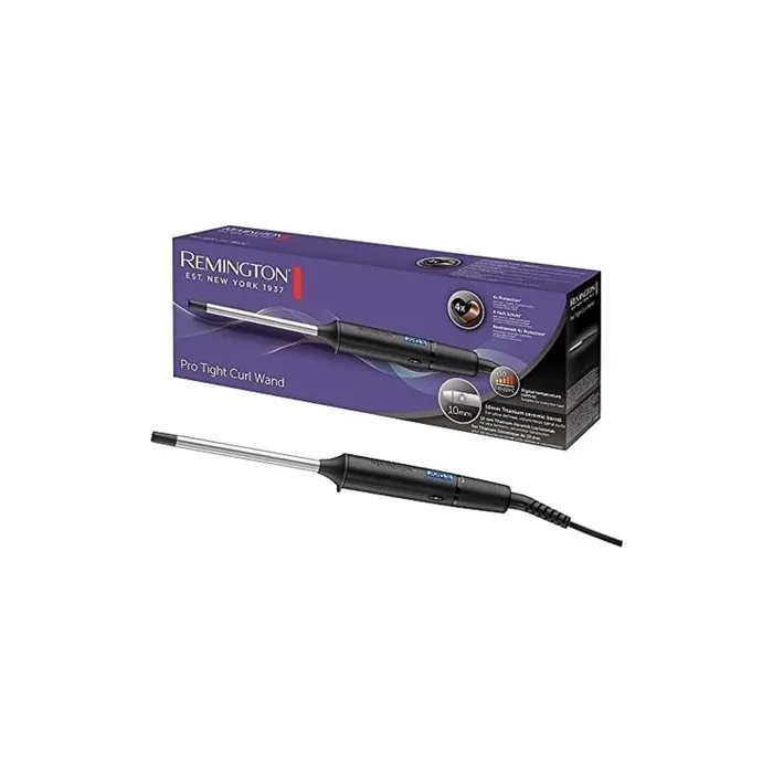 Remington Mini Pro Digital Curling Iron 10mm LCD Display 130-220°C - CI6X10