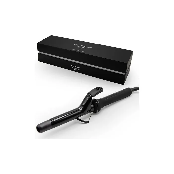 Corioliss Curly Hair Curler Tourmaline Ceramic Curling Wand Professional