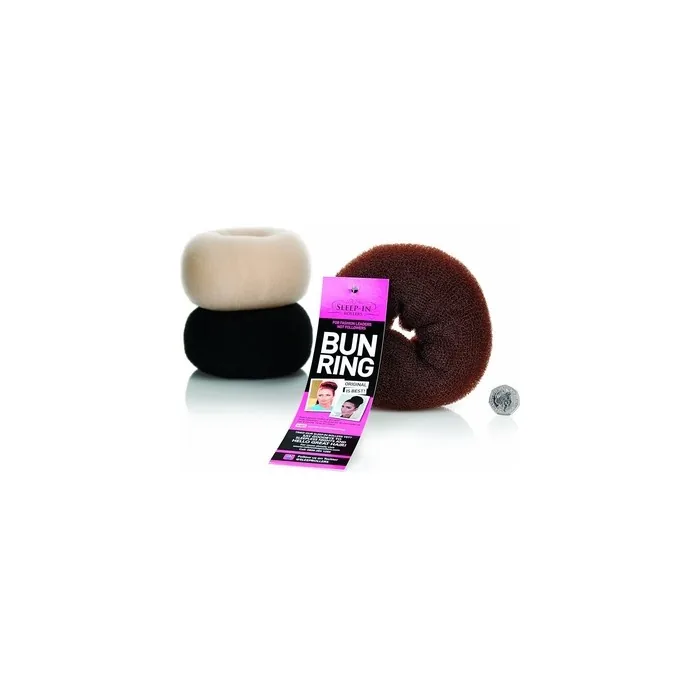 Sleep-In Rollers XL Bun Cushion Black