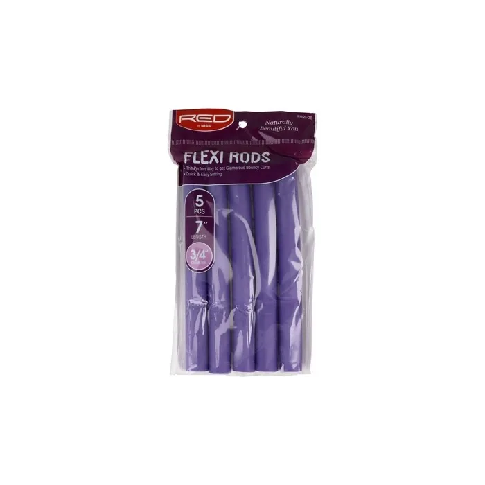 Red Kiss Flexi Rods 734 Inches 5 Pieces Purple