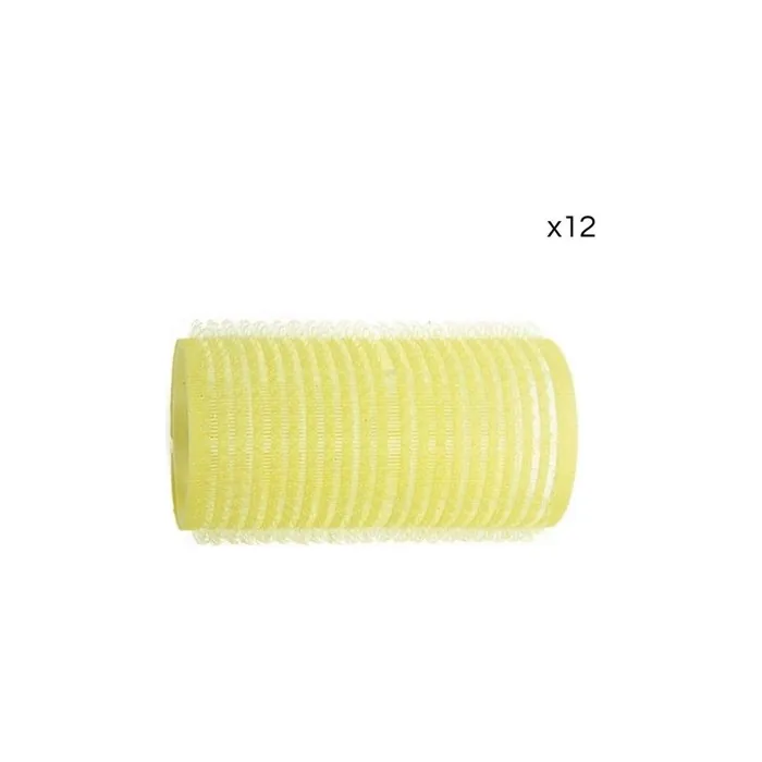 Shophair Velcro Rollers Yellow 32mm X12