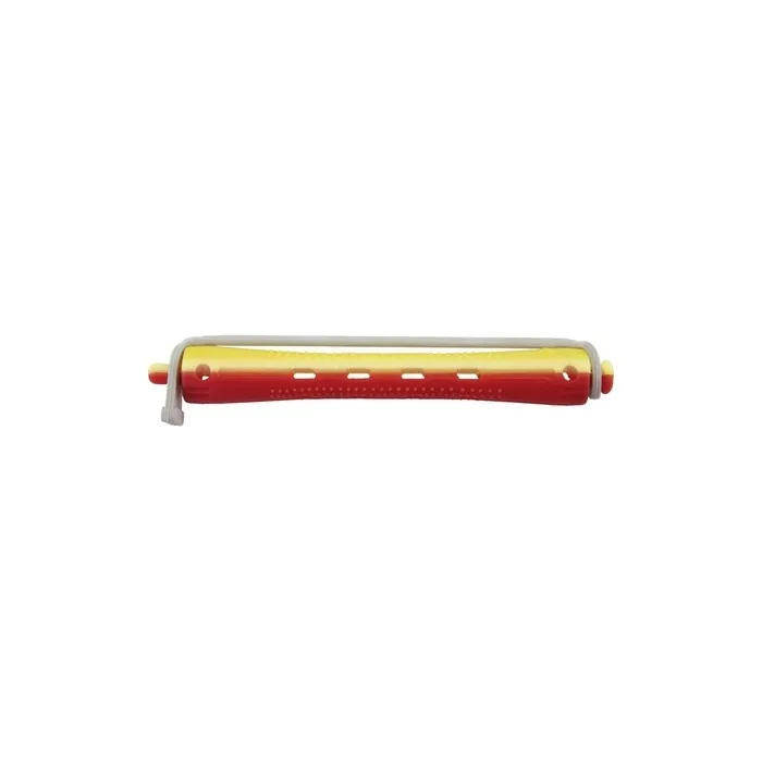 Comair 3012015 Cold Wave Rods 12 Two-Tone 9mm Long Round Rubber Yellow/Red