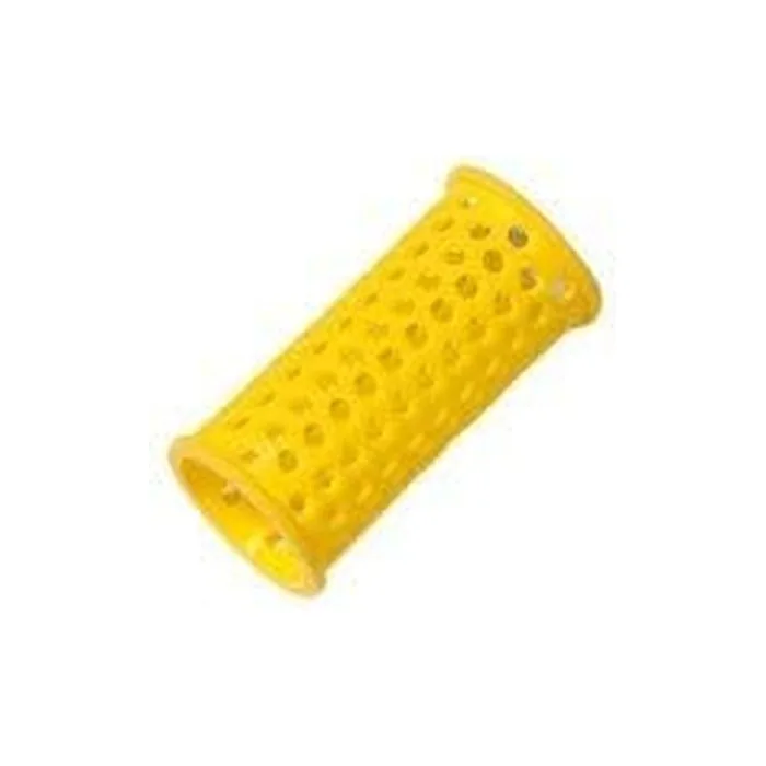 FW-Wickler 30mm Yellow Tapered Flat Wave Curlers 6.5cm