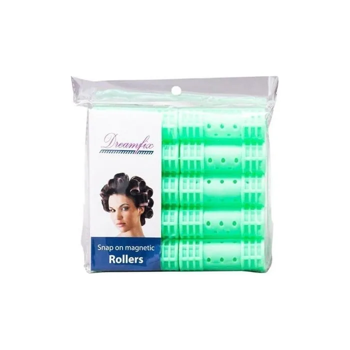 Dreamfix DF Magnetic Snap On Rollers Large Green