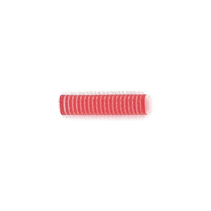 Sibel Medium Nylon Hair Rollers 13mm Diameter Red