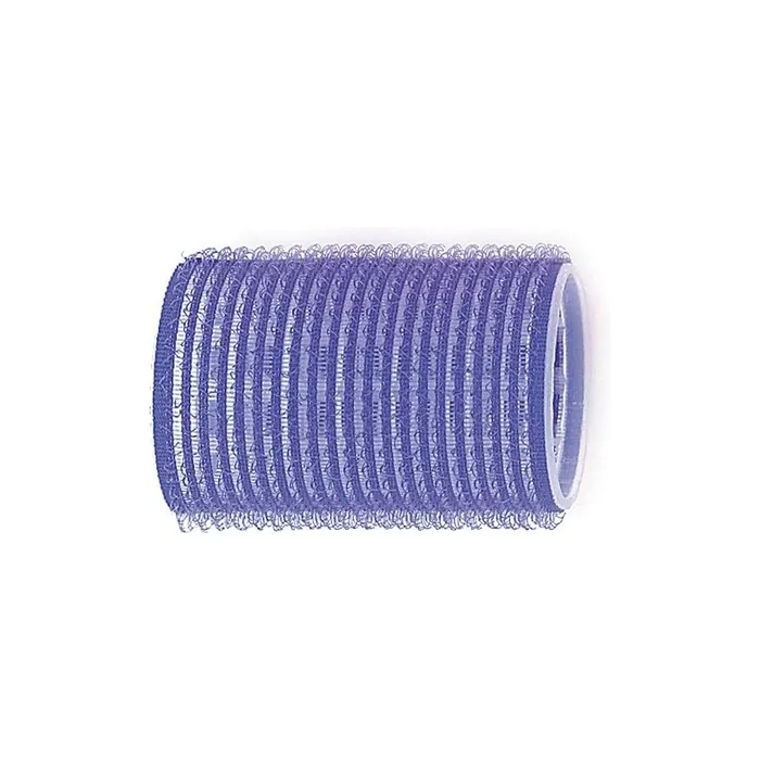 Sibel Blue Adhesive Curlers 40mm - Pack of 6