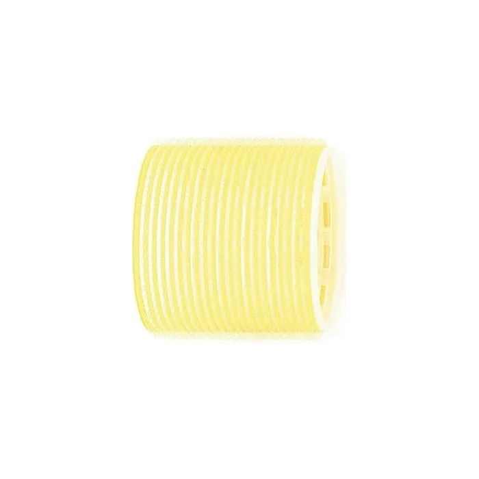 Sibel Hair Velcro Rollers 66mm Yellow - Pack of 6
