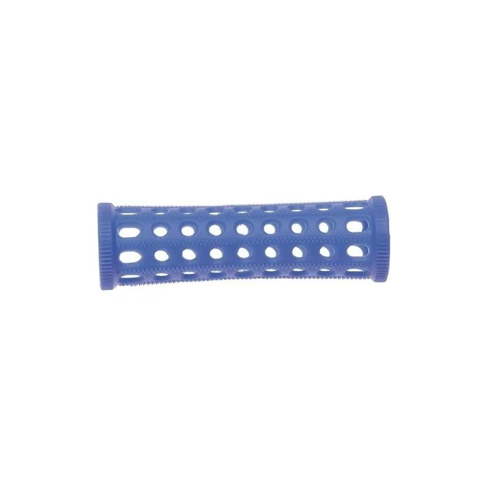 Sibel Plastic Hair Rollers Blue Pack Of 10 X 20mm