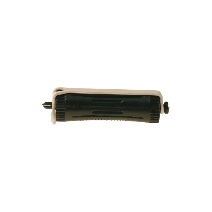 Sibel Cold Wave Professional Perming Rod & Rubber Short 12 Pieces Black 19 Mm