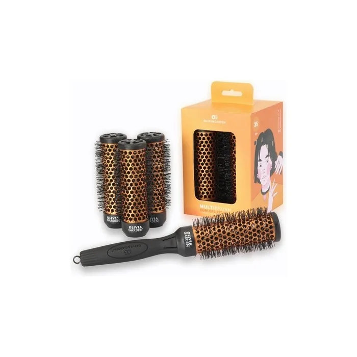 Olivia Garden Multibrush Curlers Kit Size 35