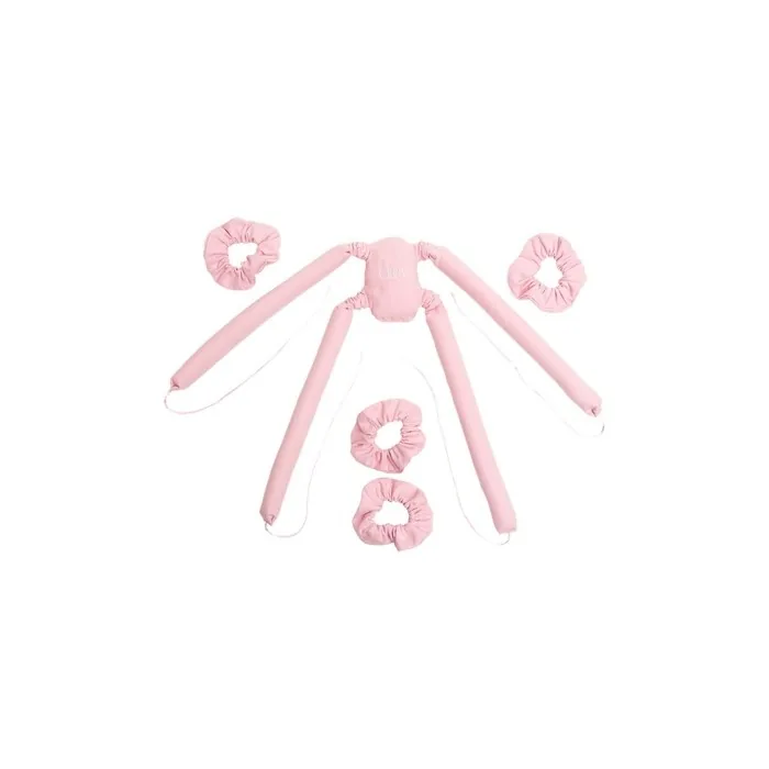 Glov Spider Set Cold Hair Curlers For Long And Medium Length Hair Pink 4 Pieces