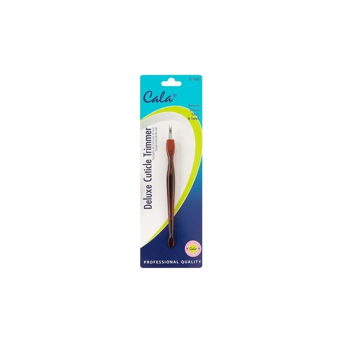 Cala Deluxe Cuticle Trimmer for Manicure and Pedicure
