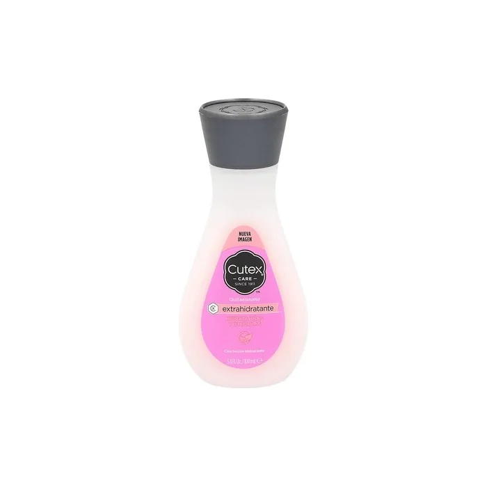 Extra-hydrating nail polish remover with moisturizing lotion flask 100 ml