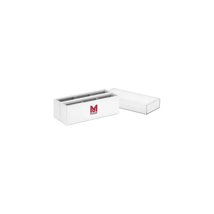 Moser Storage Box Empty Box for Magnetic Attachment Combs