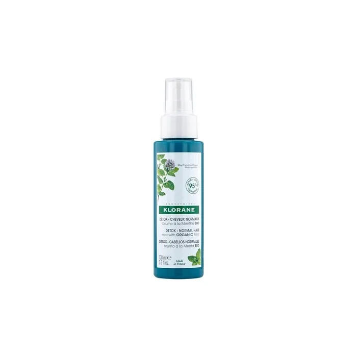 Klorane Detox Mist For Damaged Normal Hair With Mint 100ml