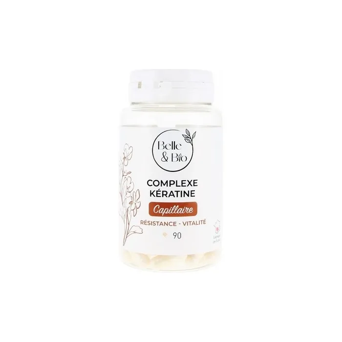 The Keratin Complex of Belle & Bio for Strong and Radiant Hair