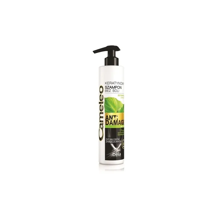 Cameleo Anti Damage Keratin Shampoo Without Salt For Damaged Hair 250ml