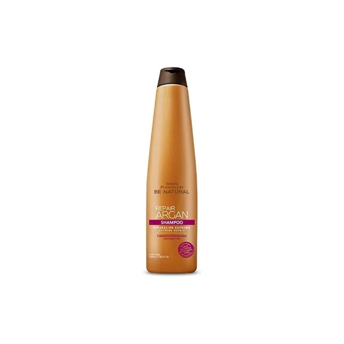 Placenta Life Be Natural Nourishing & Repair Argan Shampoo for Damaged Hair 350ml/11.83 fl.oz.