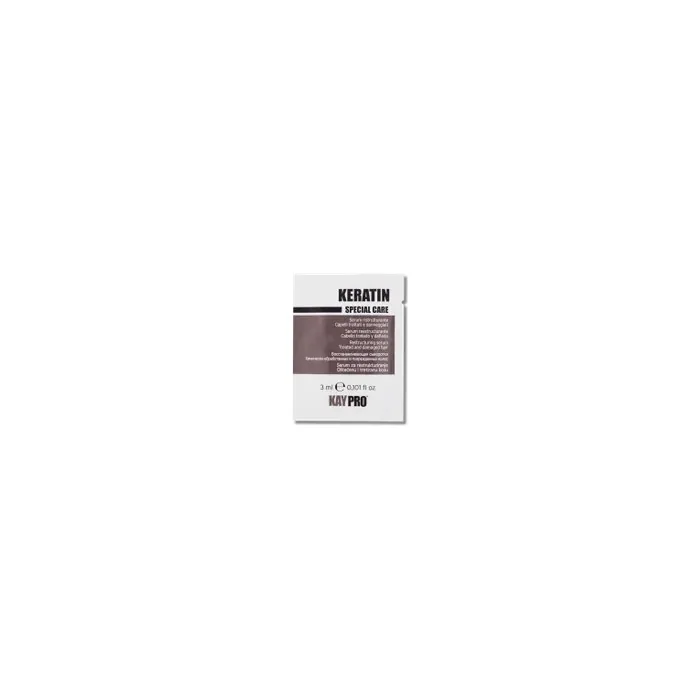 Keratin Kaypro Regenerating Serum For Damaged Hair With Keratin 3 Ml