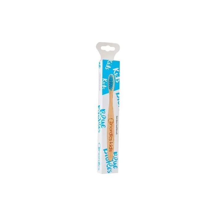 Nordics Kids Bamboo Toothbrush Vegan Certified Soft/Medium Bristle