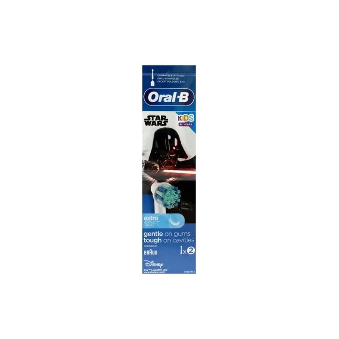 Braun Oral-B Star Wars Children's Extra Soft Replacement Brush Heads