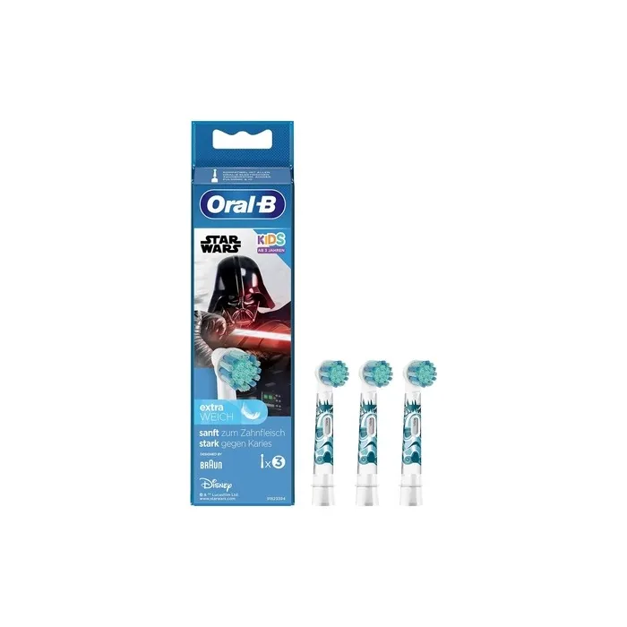 Oral-B Protect & Gamble Kids Star Wars Replacement Brush Heads, 3 heads