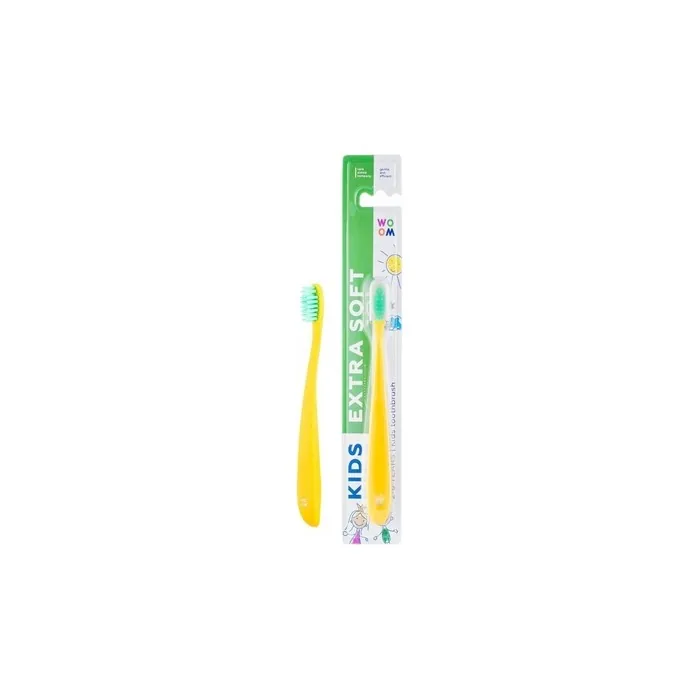 Woom Toothbrush Kids Extra Soft 2-6 Years - Very Gentle Toothbrush For Children