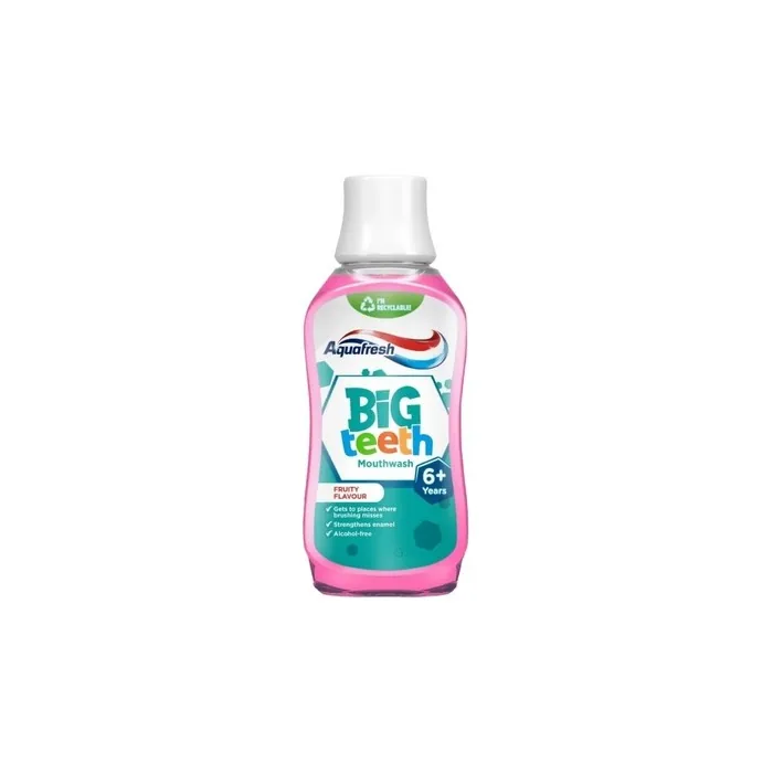 Aquafresh Big Teeth Mouthwash For Children Mint 300ml