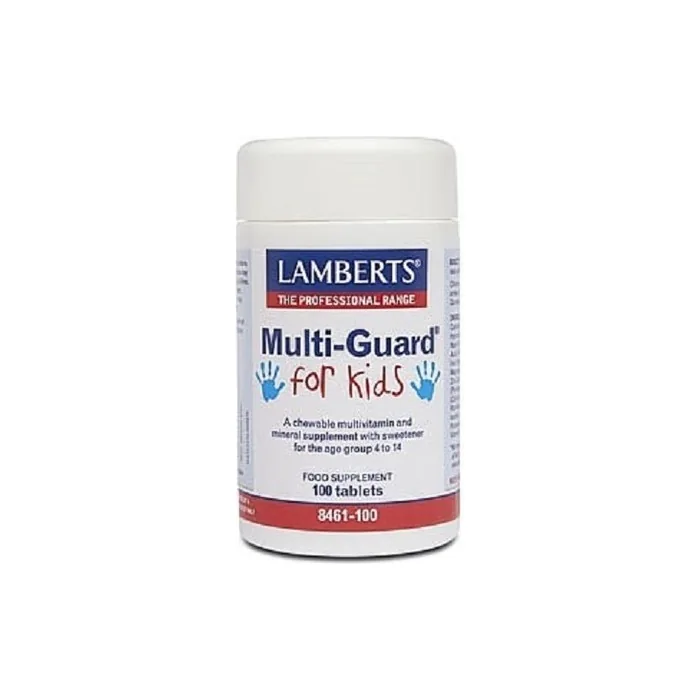Lamberts Multiguard For Kids 100 Chewable Tablets