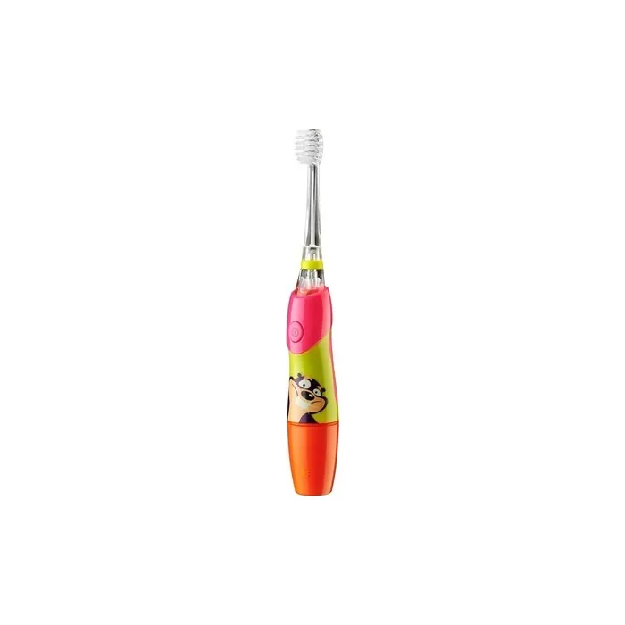 Brush Baby Kidz Sonic Toothbrush With Two Replaceable Heads For Children Aged 3-6 Years Beaver