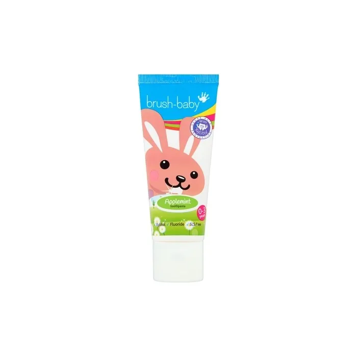 Brush Baby Toothpaste For Children 0-3 Years Applemint 50ml