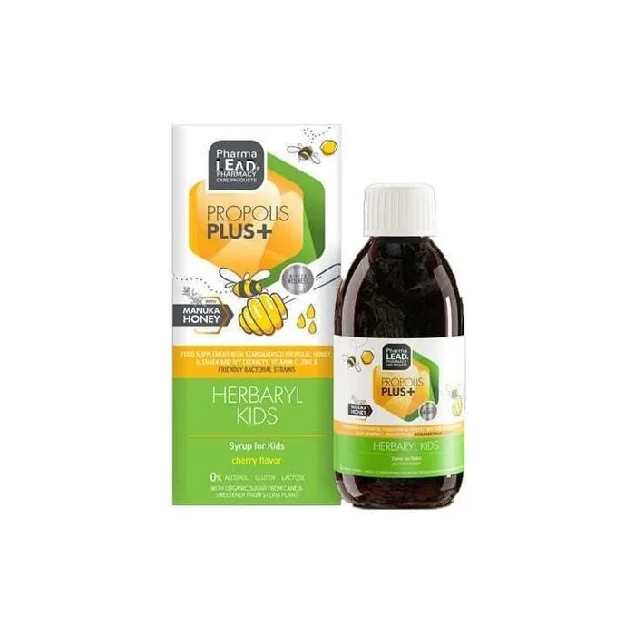 Pharmalead Propolis Plus Herbaryl Kids Cherry Syrup 200ml