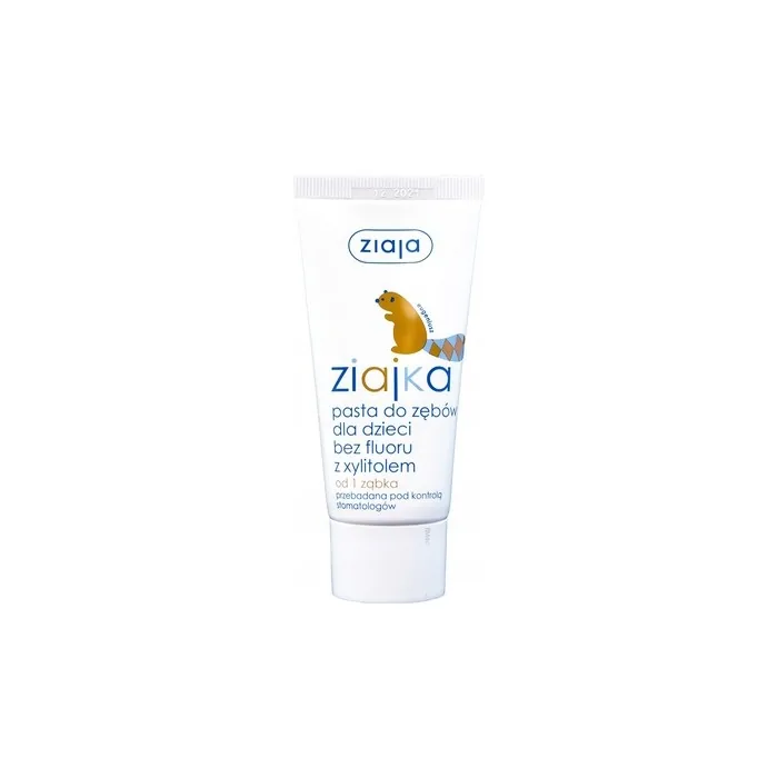 Ziaja Ziajka Toothpaste For Children Without Fluoride With Xylitol 50ml
