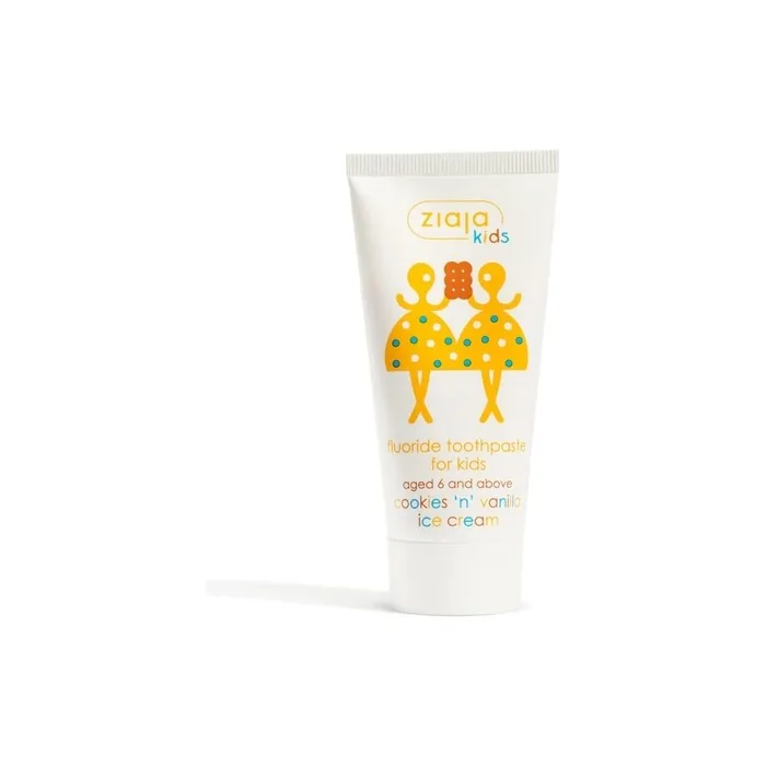 Ziaja Kids Toothpaste Cookies 'N' Vanilla Ice Cream Flavor 50ml