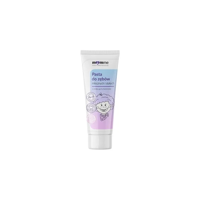 Momme Milk Teeth Toothpaste Bubble Gum 47 50ml