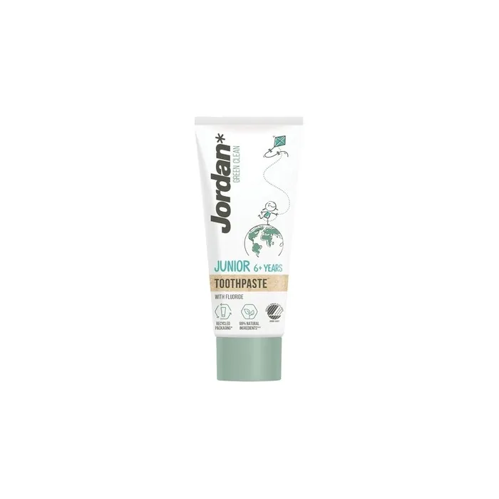 Jordan Toothpaste Green Clean Junior 6
