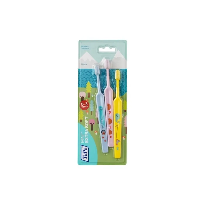 Tepe Mini X-Soft Toothbrush for Children 0-3 Years